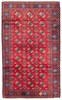 Vintage Hand-Knotted Area Rug 3'7" x 5'11" Traditional Wool Carpet gallery
