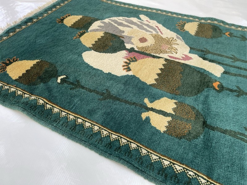 114x80cm Handmade rug Merinos War Rug Afghan War Rug Opiume Handicrafts #685 gallery