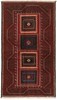 Vintage Hand-Knotted Area Rug 3'0" x 5'7" Traditional Wool Carpet gallery