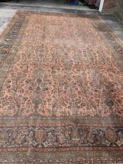Majestic Antique Oriental Rug 12×19 – 13C