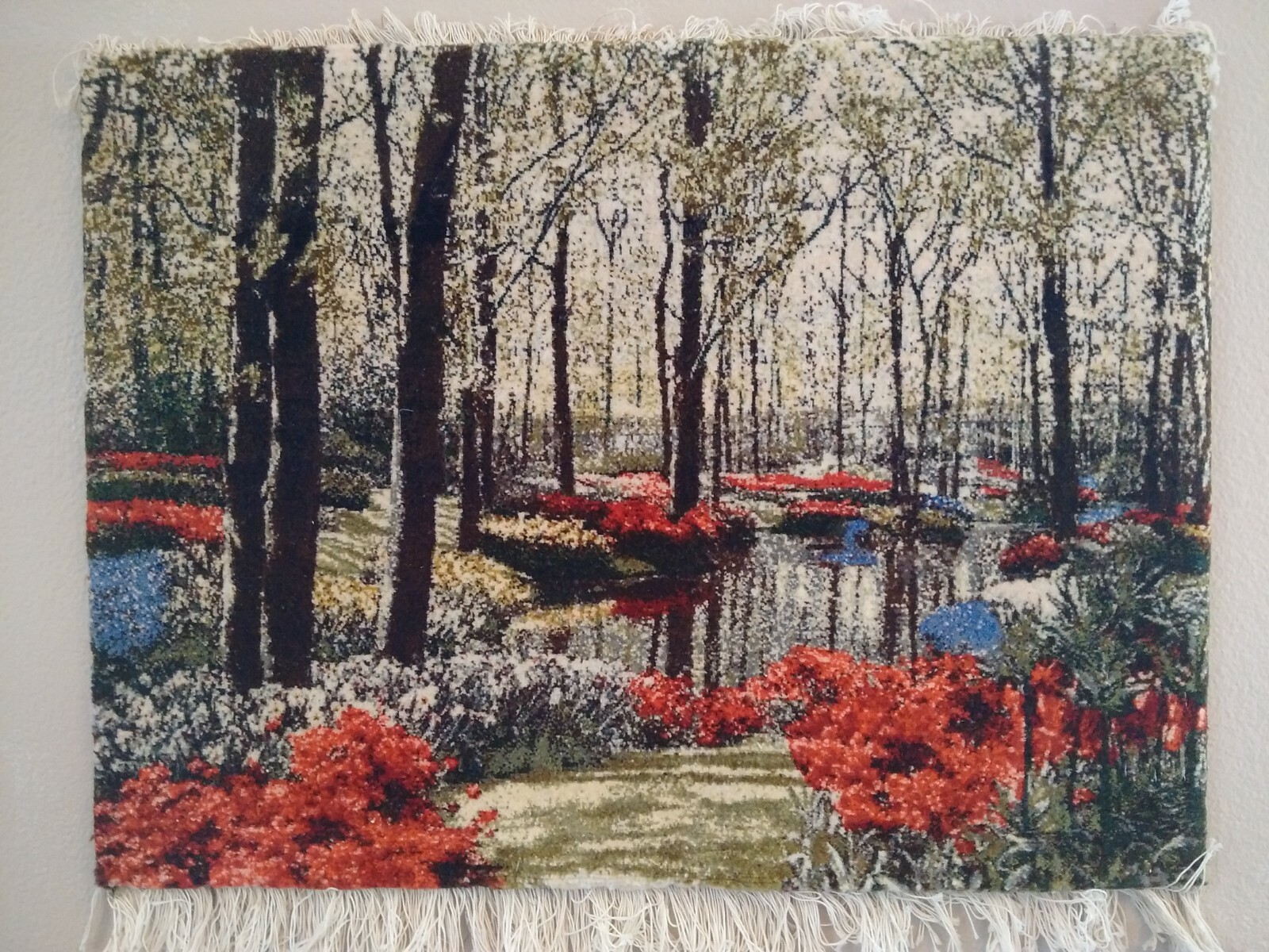 GENUINE TABRIZZ PICTORIAL TABLEAU RUG gallery
