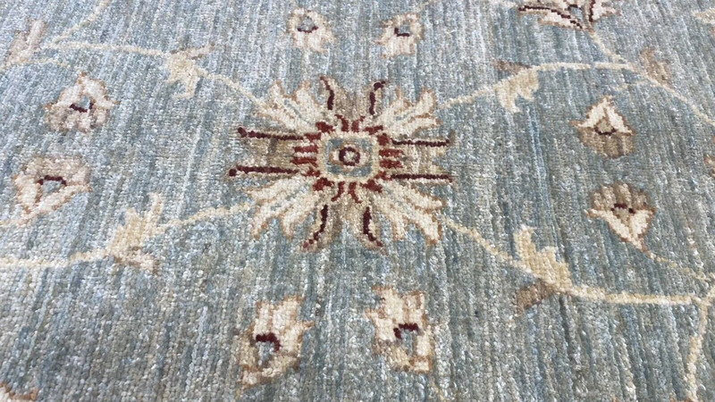 5x8ft Natural Hand-Knotted Turkish Oushak Rug | Turkish Carpet for Living Room gallery