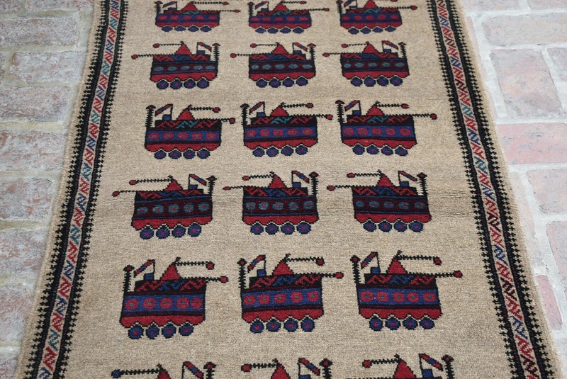2'11 x 4'7 ft Handmade vintage afghan tribal shindand wool area rug, 3x5 war rug gallery
