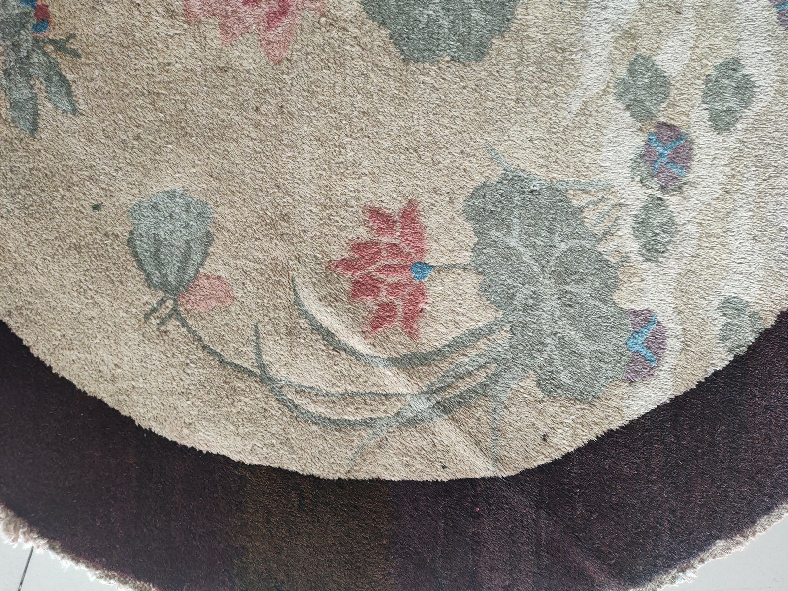 2X3 Antique Chinese Art Deco Wool Area Rug 1925 gallery