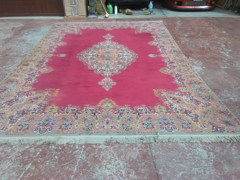 Magnificent Antique High End Karastan Oriental Rug Big 15'x10 Diamond Open Field gallery