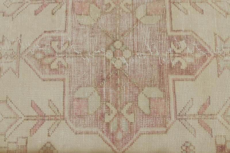 Sparta Distressed Accent Rug Anatolian Vintage Hand Knotted Wool Carpet 4x8 ft gallery