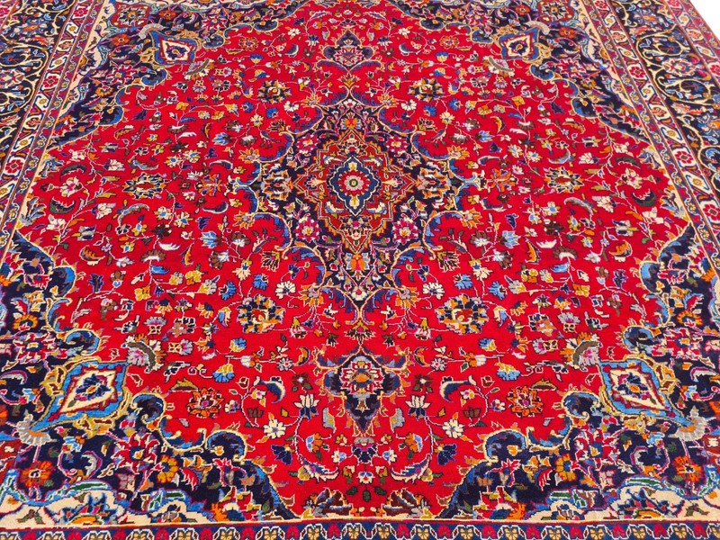 Amazing Hand Knotted Vintage Mashoud Wool Area Rug 10.0 x 9.5 Ft gallery