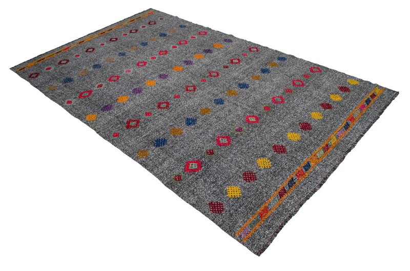 Turkish Rug, Kilim Rug, Handmade Rug, Boho Rug, Large Rug, Vintage Rug, 6x9 Rug gallery