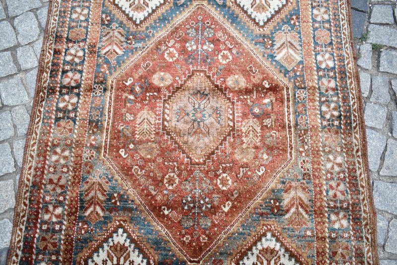 Antique Caucasian Rug 44'' x 64'' Collector Item Hand-knotted Rug Home Decor Rug gallery