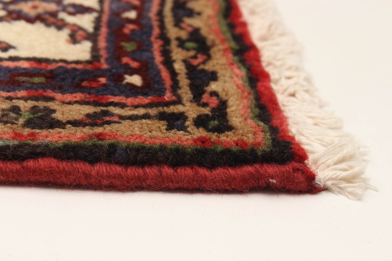 3'5" x 9'8" Vintage Hand-knotted Runner Rug Traditional Oriental Wool Carpet gallery
