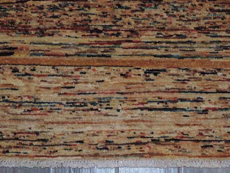 4x5ft. Handmade Afghan Zigler Chobi Wool Rug gallery