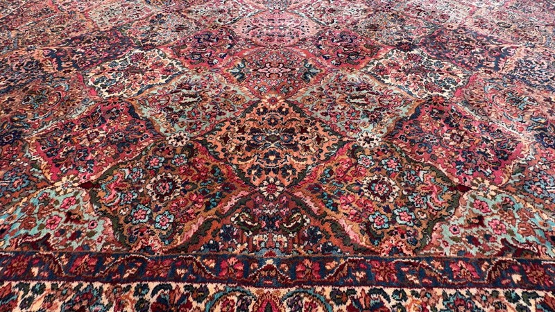 Beautiful Antique American Karastan 717 Kirman Rug 5x6FT gallery