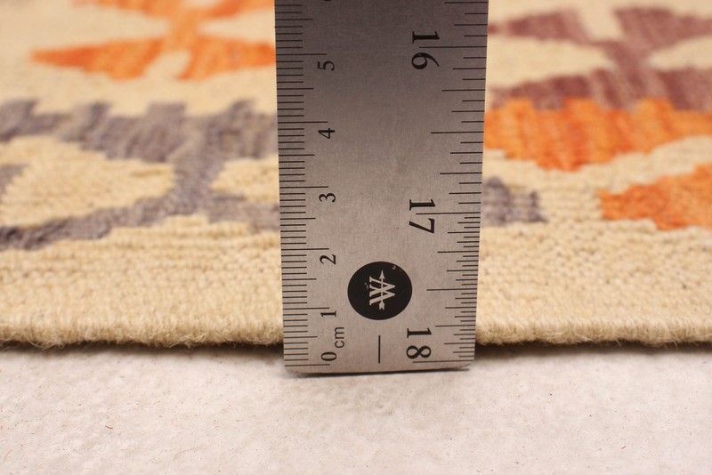 Vintage Hand Woven Area Rug 4'1" x 6'1" Traditional Wool Oriental Carpet gallery