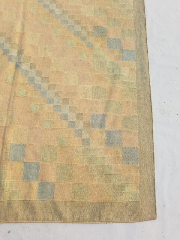Vintage Traditional Handcrafted Geometric Kilim Rug for Home Décor 263x164 cm gallery