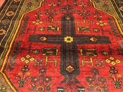 120 X 300 CM Stunning Natural Vegetable Dye Tribal Taimani Hallway Runner