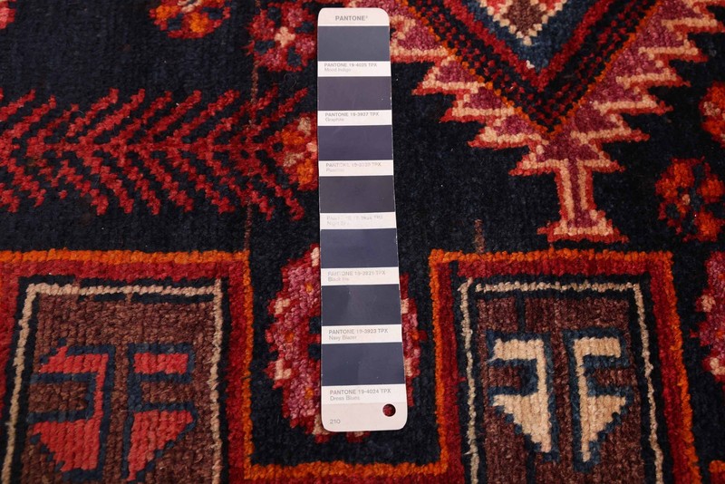 Vintage Hand-Knotted Area Rug 4'9" x 7'8" Traditional Oriental Wool Carpet gallery