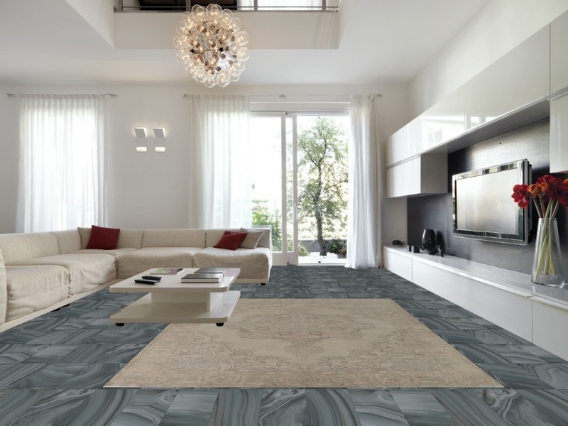 Earth-Tone Distressed Area Rug 9x13 Traditional Vintage Hand-knotted Wool gallery