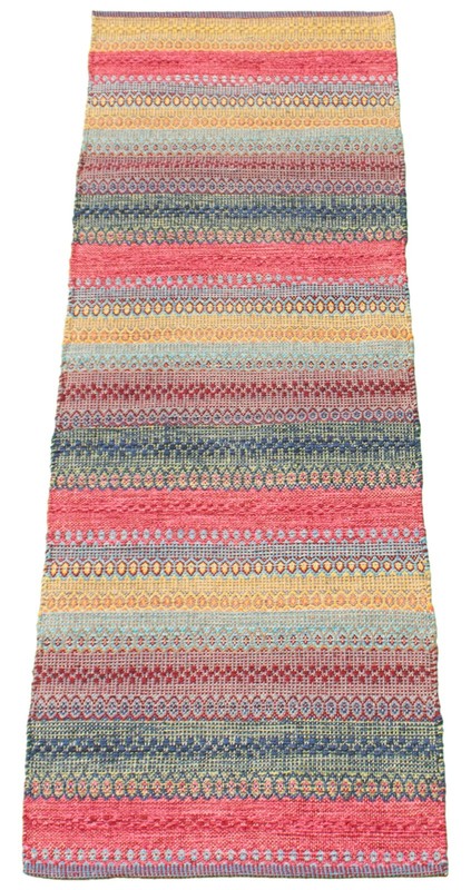 Vintage 2'0" x 6'9" Traditional Wool Hand Woven Oriental Area Rug gallery