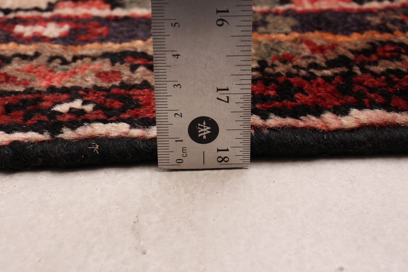 3'3" x 9'4" Vintage Hand-knotted Runner Rug Traditional Oriental Wool Carpet gallery