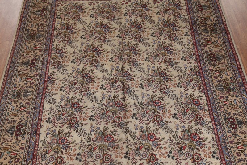 Vintage Floral Traditional Living Room Area Rug 9x12 ft Hand-knotted Wool Carpet gallery