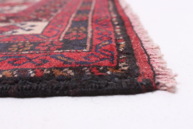 Vintage Hand-Knotted Area Rug 2'10" x 4'6" Traditional Oriental Wool Carpet gallery