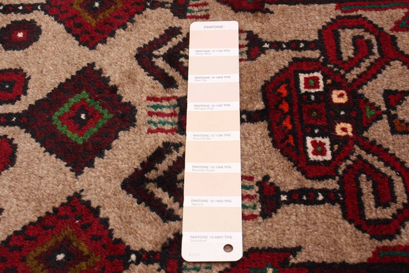 Vintage Traditional Hand-Knotted Area Rug 3'5" x 5'9" Oriental Wool Carpet gallery