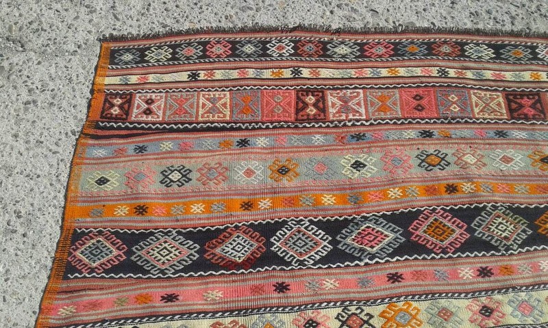 rugs for living room, kelim Teppich, Tapis, Area Kilim Rugs, 5'1"x 6'6" ft, gallery