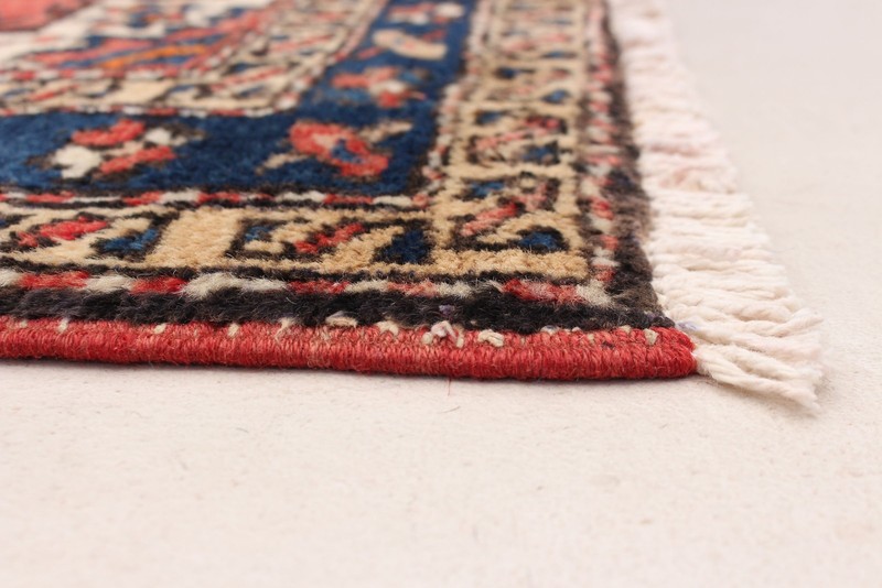 3'8" x 10'2" Vintage Hand-knotted Runner Rug Traditional Oriental Wool Carpet gallery