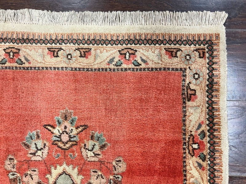 Per'sian Runner Rug 3 x 12, Open Field, Terracotta gallery