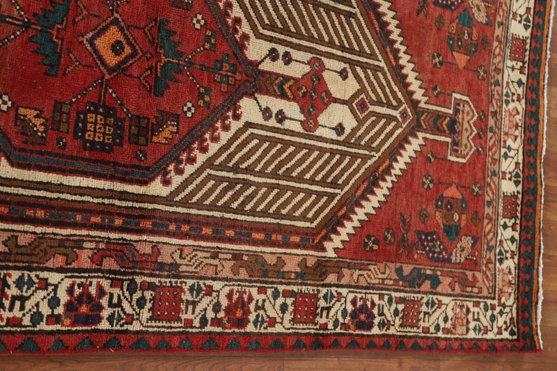 Traditional Ardebil 11 ft. Rug Runner Wool Handmade 3x11 ft. Vintage Hallway Rug gallery