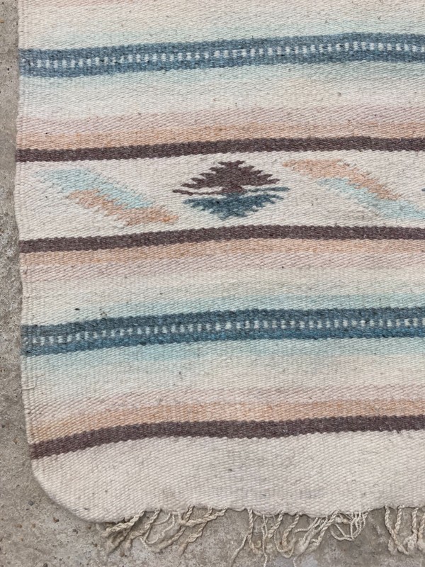 Vintage Handmade Traditional Beautiful Turkish Kilim Floor Rug Carpet 156x70 cm gallery