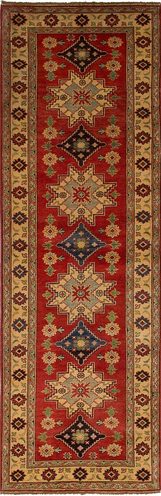 Vintage Hand-knotted Runner Rug 2'10" x 9'10" Traditional Oriental Wool Carpet