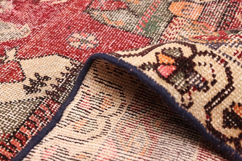 Vintage Traditional Hand-Knotted Area Rug 4'7" x 6'4" Oriental Wool Carpet gallery