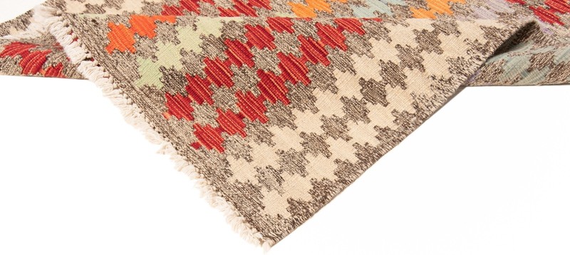 Kelim Afghan 288x84 cm Handwoven Oriental Carpet Rug Runner Kilim gallery