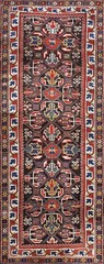 3’x7′ Late 19th Century Graphic Antique Tribal Geometric Caucasian Kazak Rug
