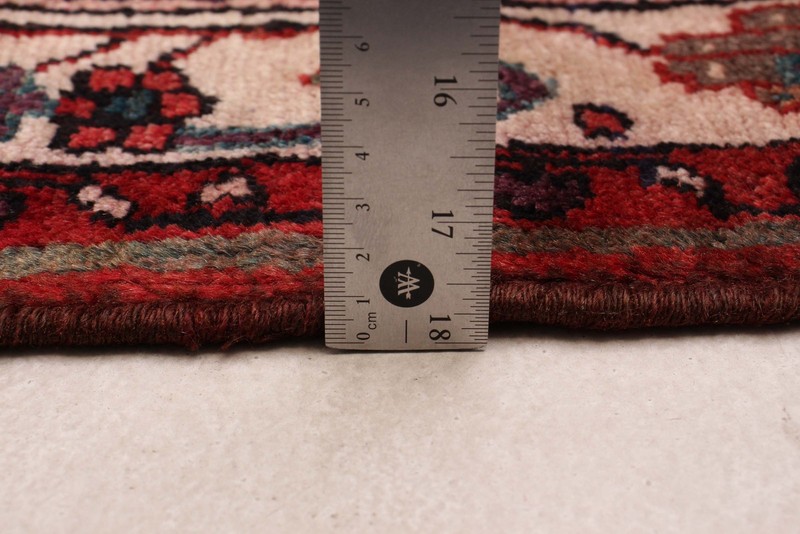 3'6" x 9'3" Vintage Hand-knotted Runner Rug Traditional Oriental Wool Carpet gallery