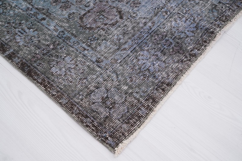 Large Vintage Turkish Oushak Rug 6x10 Neutral Handmade Anatolian Wool Carpet 169 gallery