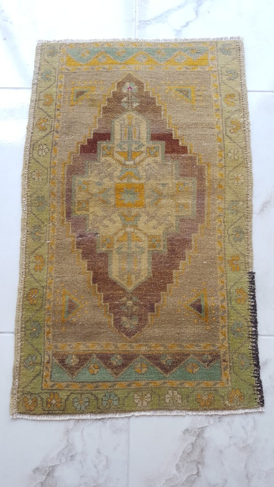 Rustic Bohemian Handmade Carpet Rug Small Antique Decor Rug Free Shipping Rug