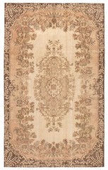Traditional Vintage Hand-Knotted Area Rug 5’7″ x 9’2″ Oriental Wool Carpet