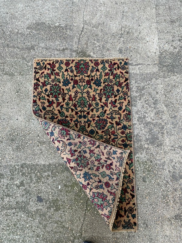 1'8'' x 2'9'' Vintage Carpet Natural Village Rug Handmade Rug.SKU:S1432 gallery