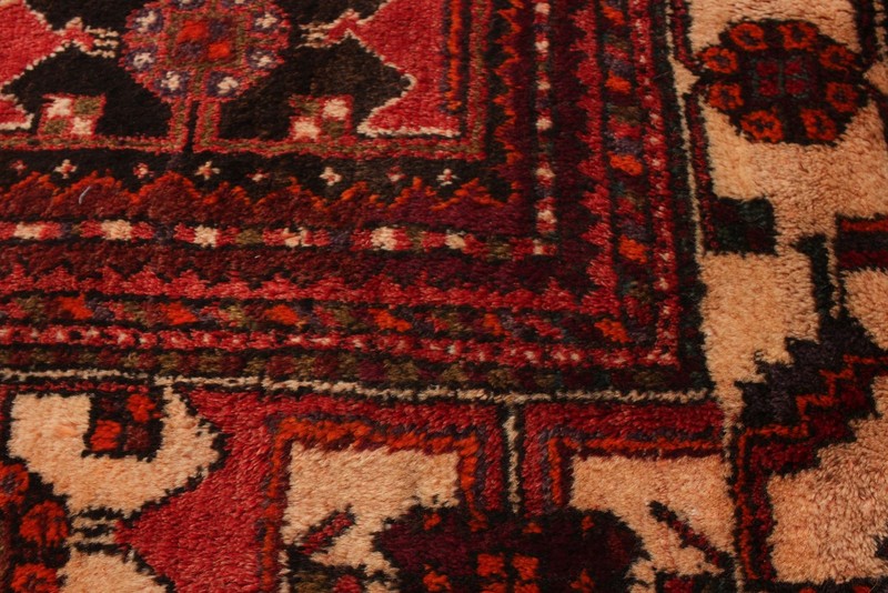Vintage 5'4" x 9'10" Traditional Hand Knotted Vegetable Dye Wool Area Rug gallery