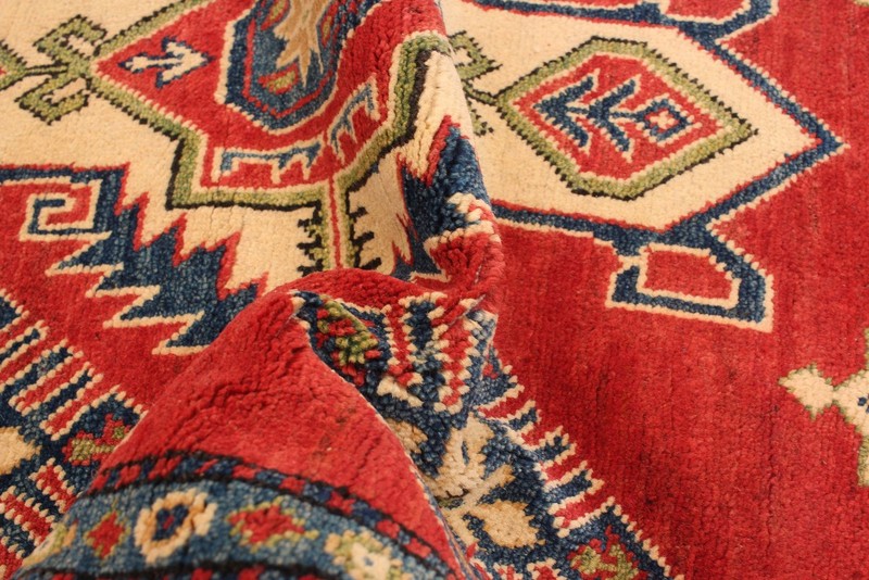 Vintage Hand-Knotted Area Rug 3'9" x 6'4" Traditional Wool Carpet gallery