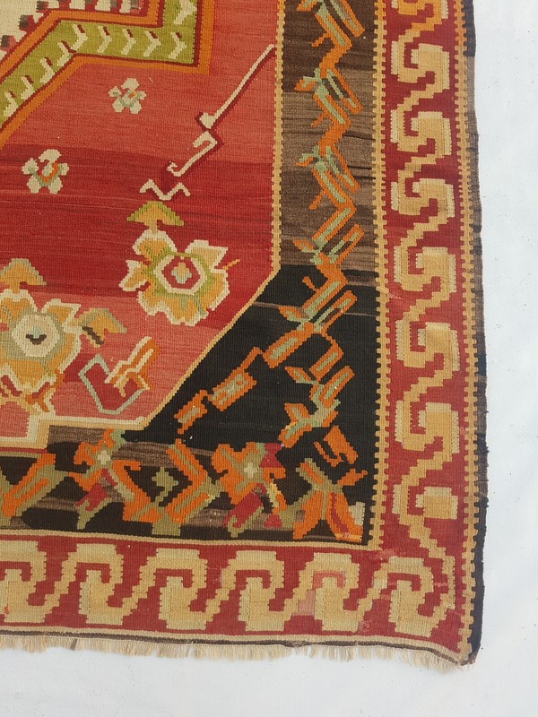 Vintage Traditional Handcrafted Lovely Turkish Rug for Home Décor 285x216 cm gallery