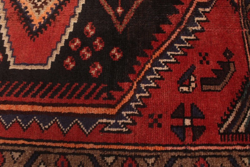 Vintage 3'4" x 5'2" Traditional Hand Knotted Vegetable Dye Wool Area Rug gallery