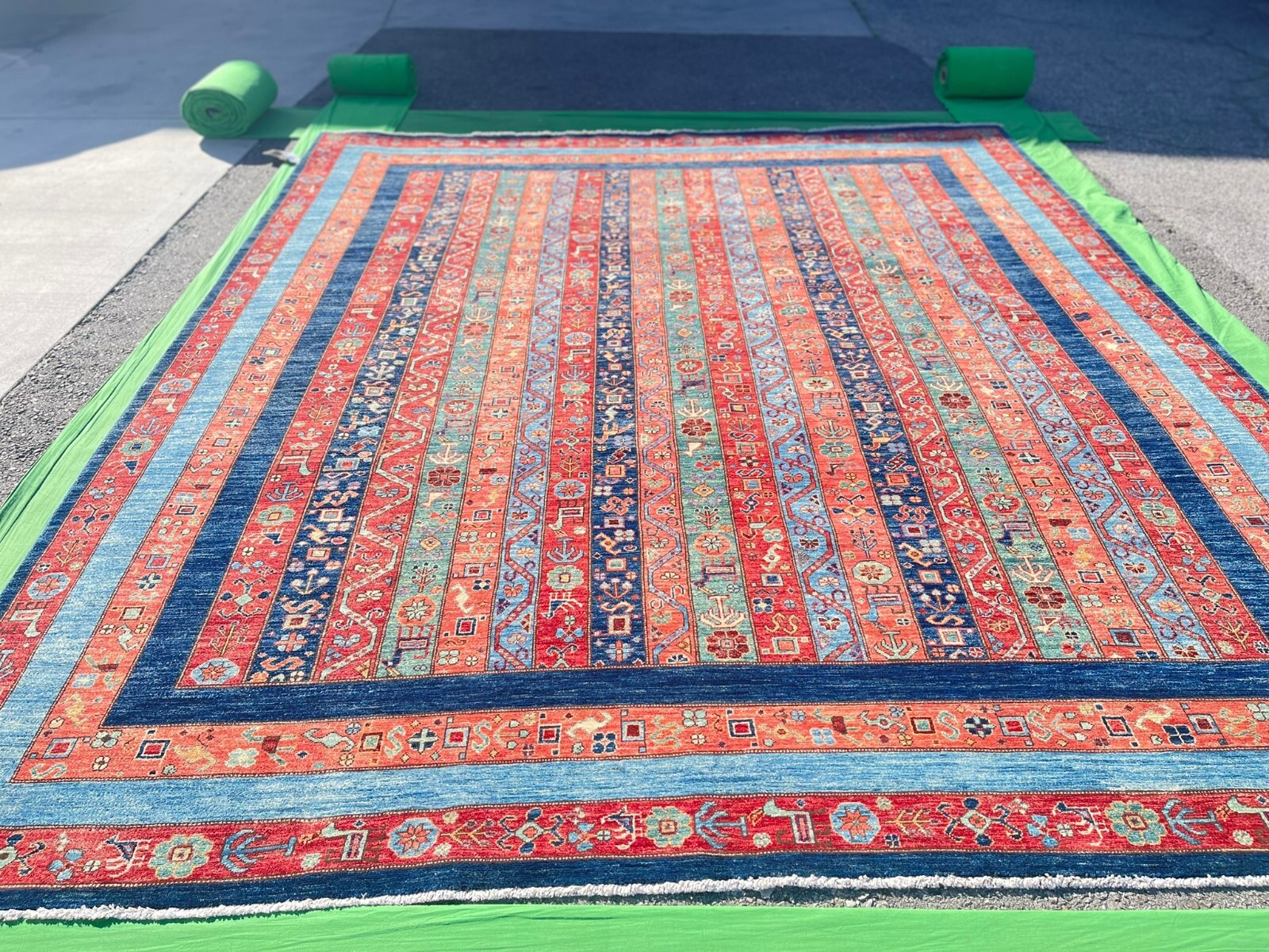 MODERN ORIENTAL RUG ARTS & CRAFTS DESIGN BRAND NEW 10' X 8' gallery