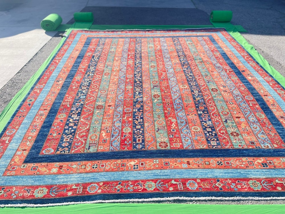 MODERN ORIENTAL RUG ARTS & CRAFTS DESIGN BRAND NEW 10' X 8'