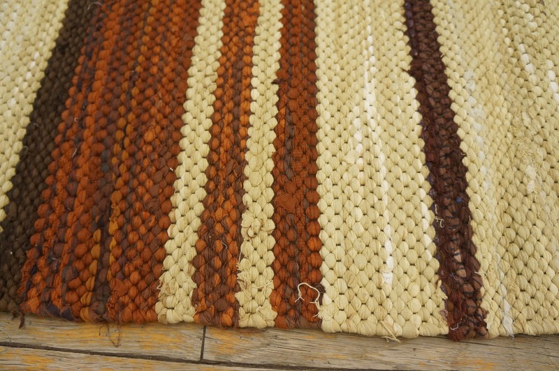 8X10 Antique American Rag Wool Area Rug 1940 gallery