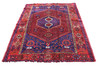 Geometric Tribal Bohemian Turkish 4' 7" x 6' 10" Red Handmade Area Rug gallery
