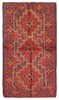 Vintage Hand-Knotted Area Rug 3'6" x 6'0" Traditional Oriental Wool Carpet gallery