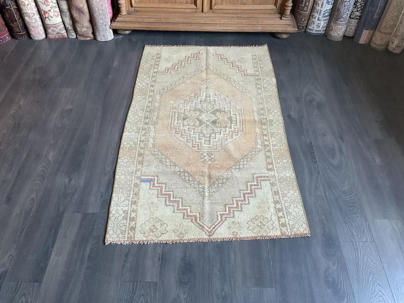 Vintage Rug For Living Room, 4x6 Handmade Rug For Bedroom, Outdoor Rugs gallery